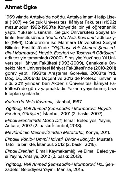 Sinan-ı Ümmi - Ahmet Ögke modelleri