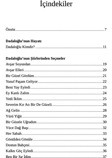 Dadaloğlu - Yusuf Yıldırım fırsatları