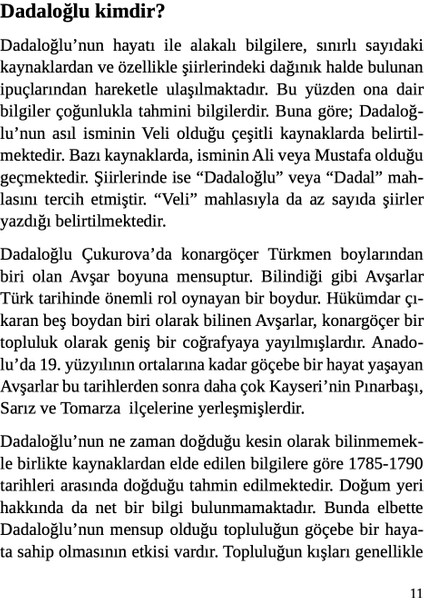 Dadaloğlu - Yusuf Yıldırım