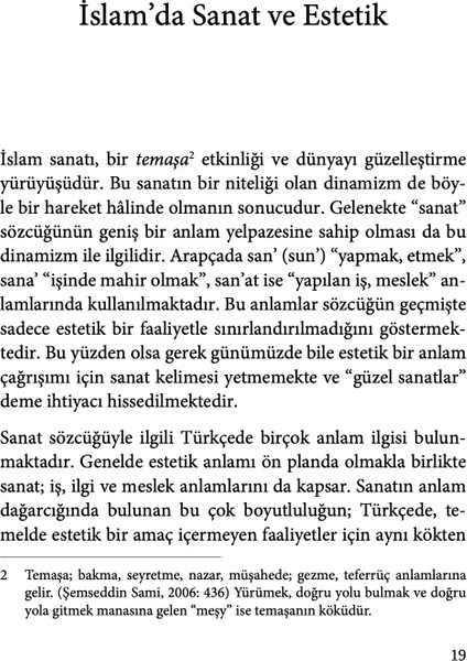 İslam Sanatlarında Estetik - Mustafa Uğur Karadeniz