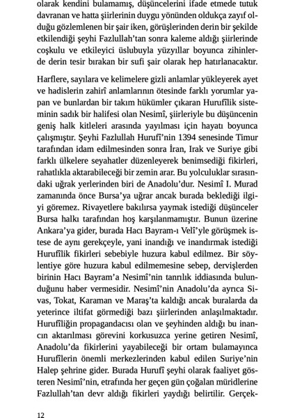 Seyyid Nesimî - Yusuf Yıldırım