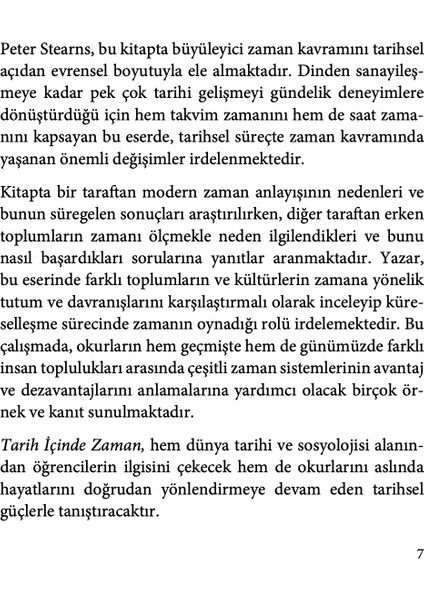 Tarih İçinde Zaman - Peter N. Stearns fırsatları