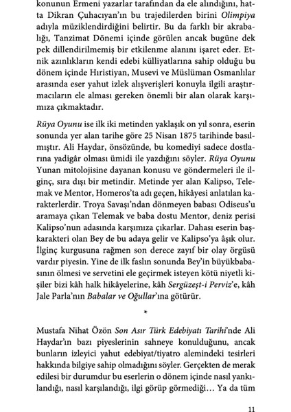 Rüya Oyunu - Ali Haydar indirimleri