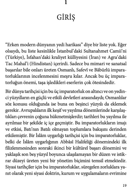 Müslüman Barut İmparatorlukları - Douglas E. Streusand modelleri