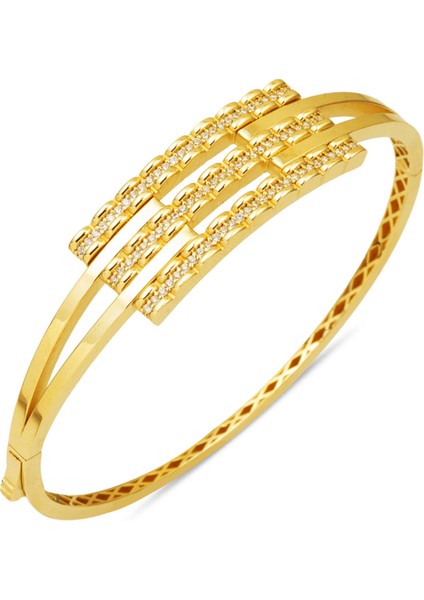 Kaburga 14 Ayar Altın Bilezik