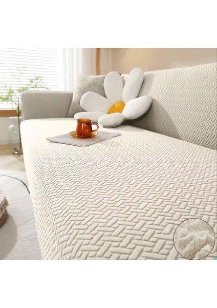 Jakarlı Tuğla Desen Koltuk Örtüsü Çekyat Kanepe Kılıfı Lastikli Kayma Yapmayan 3 Kişilik fiyatları