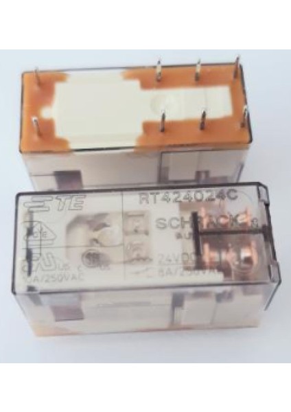RT424024C ,24VDC 2A2K/8A Ince-8-Pin Röle