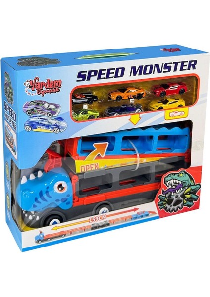 GD001 Parkurlu Araba Fırlatan Dinazor modelleri