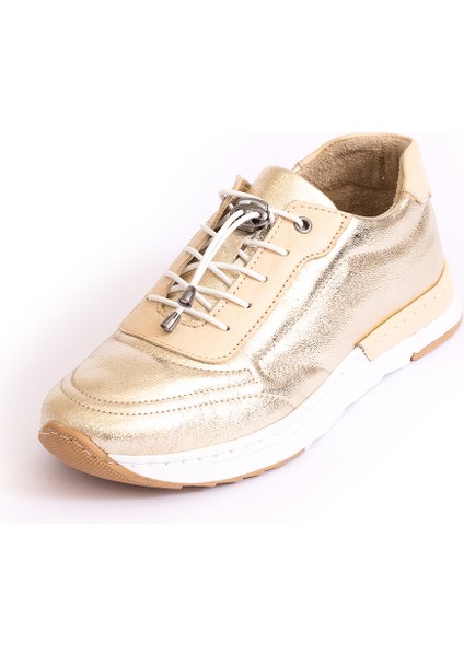 Hakiki Deri Kadın Sneaker Ayakkabı 25KHMS383 fiyatları