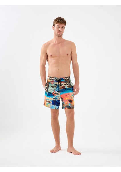 Regular Fit Erkek Deniz Şortu