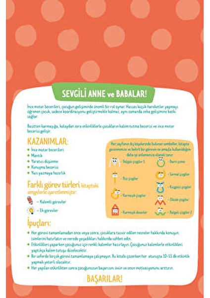 Dikkat Atölyesi Eğitici Çizgiler Etkinlik Kitabı 2-4 Yaş için Okul Öncesi Eğitici Kitap indirimleri