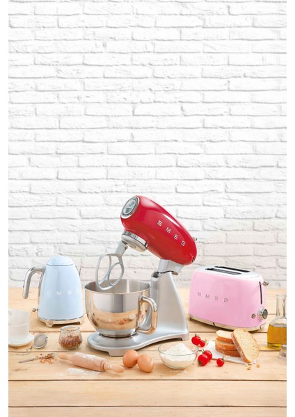 50's Style Retro 4.8lt Red Stand Mikser SMF02RDEU fiyatları