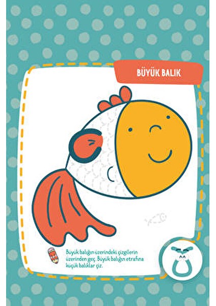 Dikkat Atölyesi Eğitici Çizgiler Etkinlik Kitabı 2-4 Yaş için Okul Öncesi Eğitici Kitap