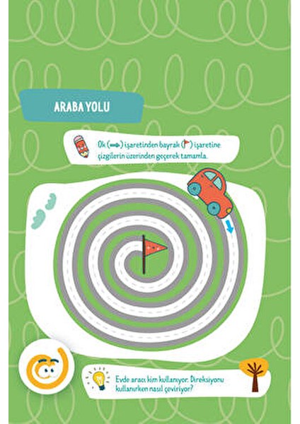 Dikkat Atölyesi Eğitici Çizgiler Etkinlik Kitabı 2-4 Yaş için Okul Öncesi Eğitici Kitap