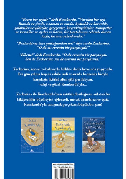 Kumkurdu 1: Asa Lind'in 104 Sayfalık Ciltli Romanı 6-8 Yaş Grubu için fiyatları