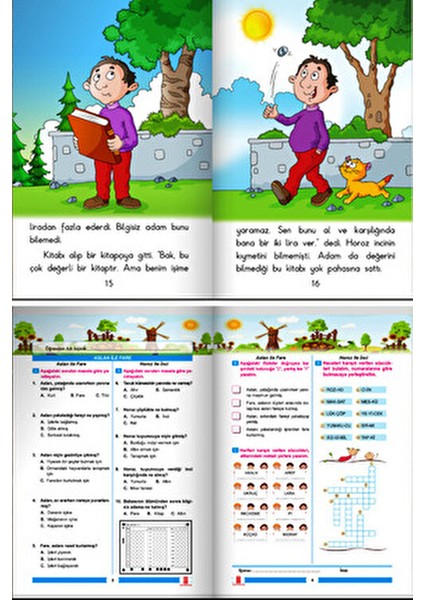 12'li Hikaye Kitabı Seti 1. Sınıf Öğrencileri için 6-8 Yaş Arası Tavsiyeli fiyatları