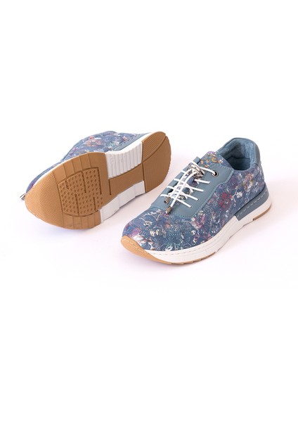 Hakiki Deri Kadın Sneaker Ayakkabı 25KHMS383 modelleri