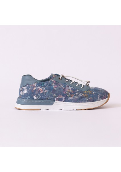 Hakiki Deri Kadın Sneaker Ayakkabı 25KHMS383 fırsatları