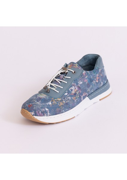 Hakiki Deri Kadın Sneaker Ayakkabı 25KHMS383 indirimleri