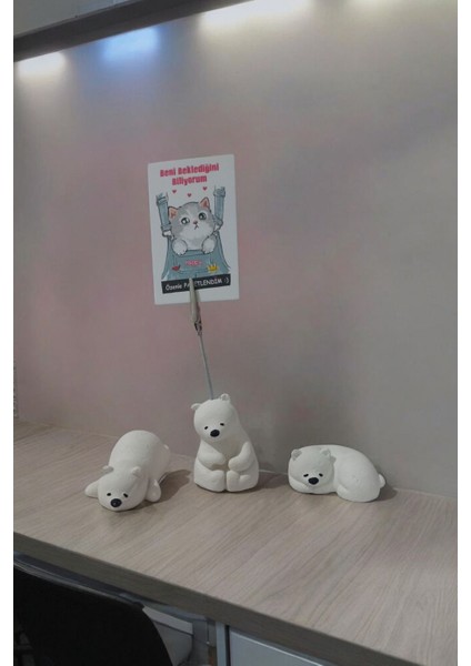 3lü Ayıcık Biblo Set modelleri