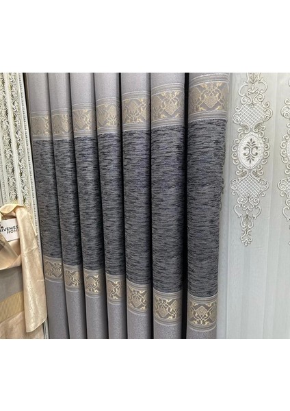 Nivemeshome Likya FT632120 V-5403 Gümüş 1/3 Sık Pileli Fon Perde Apm fiyatları