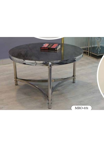 Mim Füme - Gümüş Mersedes Orta Sehpa