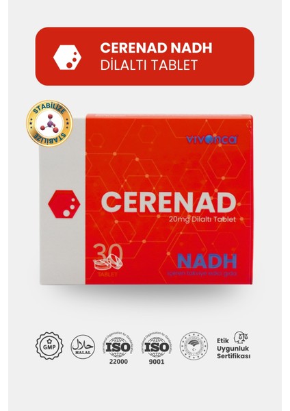 Nadh Içeren Dil Altı Tablet Takviye Edici Gıda indirimleri