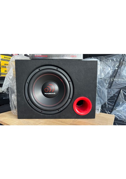 30 cm 1500 W 400 Rms Kabinli Subwoofer