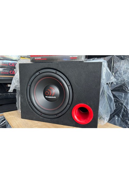 30 cm 1500 W 400 Rms Kabinli Subwoofer modelleri
