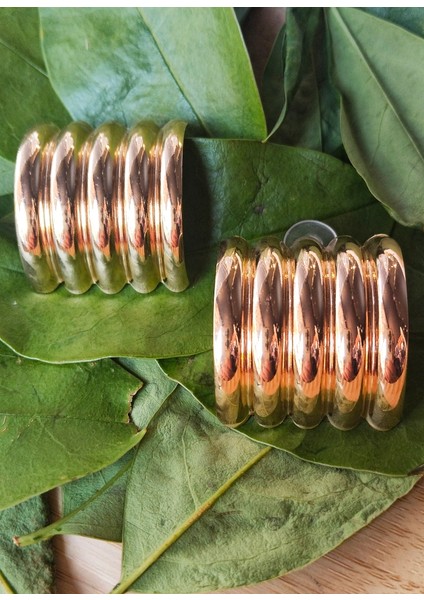 Gold Lüks Gösterişli Figürlü Büyük Küpe fiyatları