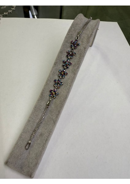 Yonca Gümüş Bileklik