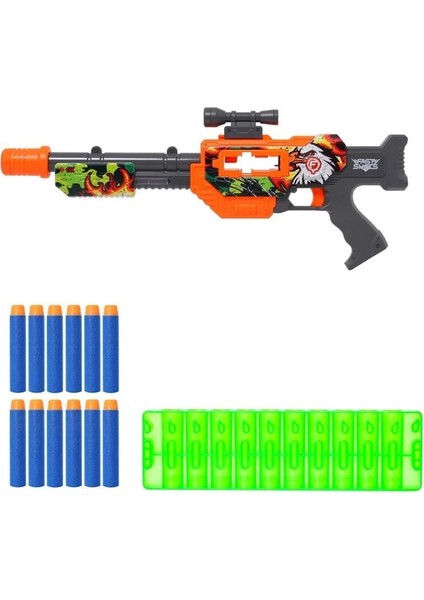 Oyuncak Fast Shots Extrem Dart Atan Tabanca -Mga