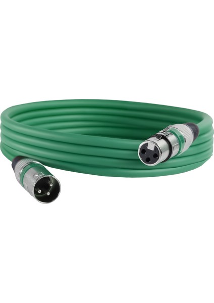 MXL-3M-GR Kaliteli XLR TO XLR 3 mt. Mikrofon Kablosu fiyatları