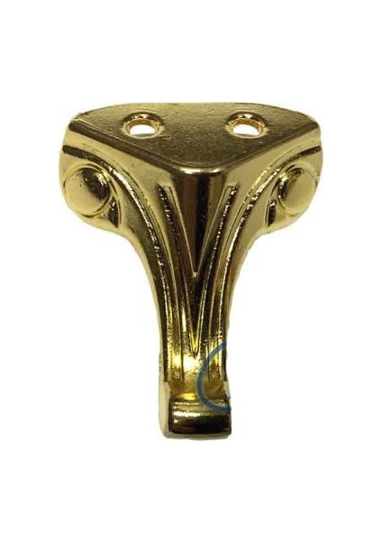 Moda Ahşap Sandık Ayağı, Kutu Ayak 4,5 cm - Sarı, 50 Adet