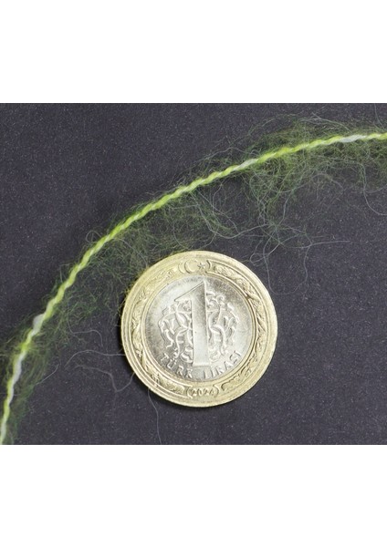 Limon Yeşili, Ince Kalınlıkta, Bol Tüylü, Moher Örgü Ipi (500 Gr.) fiyatları