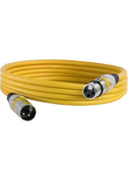 MXL-3M-YLW Kaliteli XLR TO XLR 3 mt. Mikrofon Kablosu fiyatları