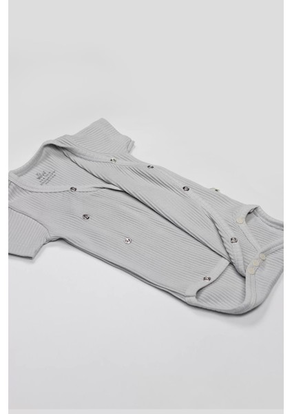 Flying Elephant 2'li Yarım Kol Badi 17117 Ekru Gri indirimleri