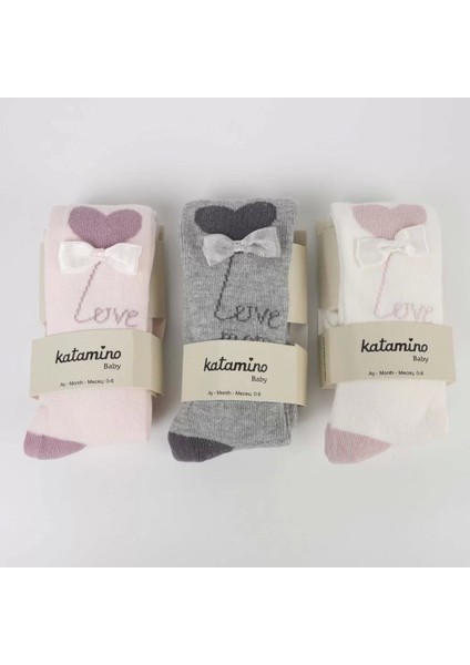 Sudan Aks Kız Bebek Külotlu Çorap K62302 Asorti