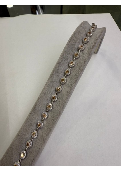 Yuvarlak Su Yolu Gümüş Bileklik modelleri