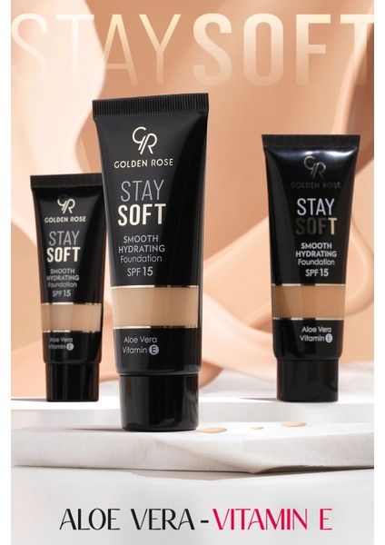 Stay Soft Smooth Hydrating Foundation - 214 - Nemlendirici Fondöten fırsatları
