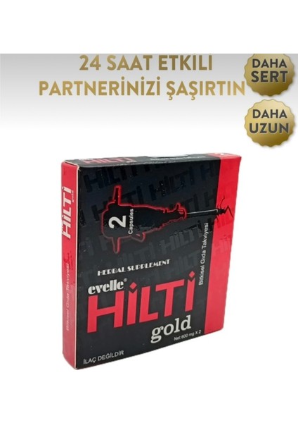 Love Goldlove Hilti Kapsul 2'li Paket