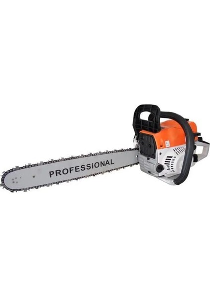 Profesyonel Benzinli Odun Kesme Makınesı Testere Bıçkı 38 Dış 52 cc