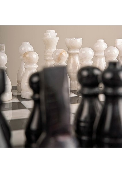 Chess Mermer Satranç Takımı L modelleri