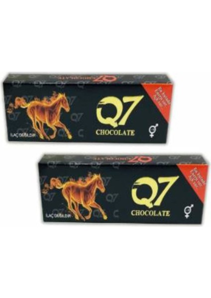 Q7 Gold Cikolata 7 - 2 Adet Gizli Gönderim