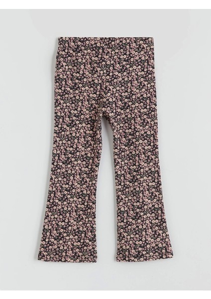 Lcw Kids Pembe Beli Lastikli Ispanyol Paça Kız Çocuk Tayt modelleri