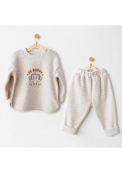 Casual 2'li Takım Beige