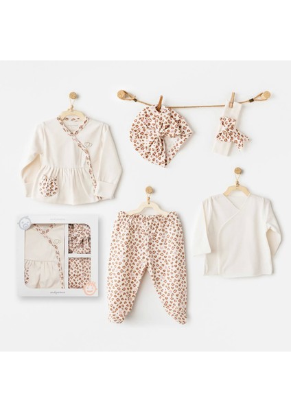 Little Leopard 5'li Hastane Çıkışı Ekru