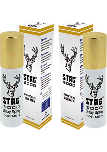 9000 Gectirici Sprey 2'li Set Gizli Kargolama 2 Adet