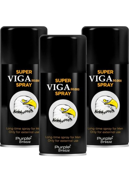 Erkeklere Özel Gecktirici 50000 Sprey- 3 Adet