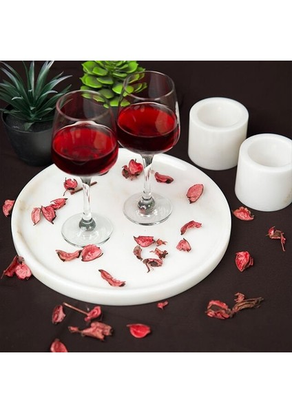 Mermer Tepsi Tabak Alexander Black fırsatları